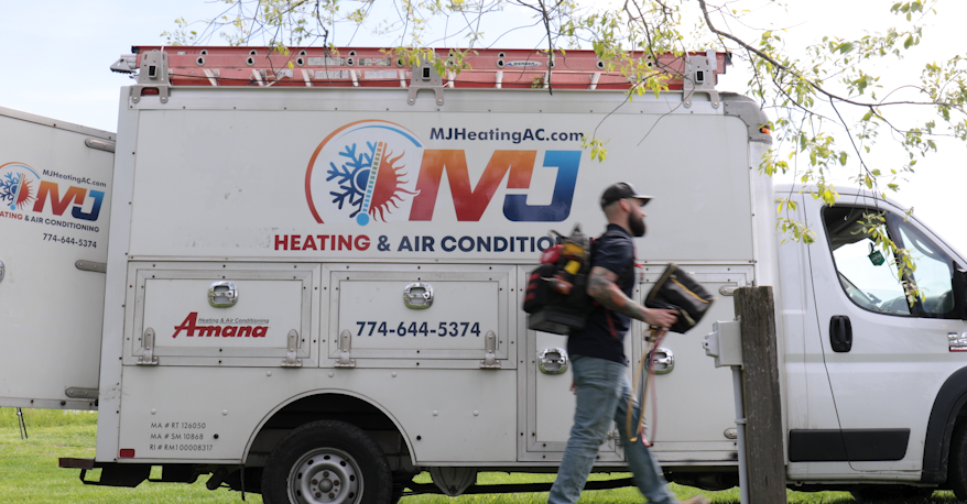 MH Heating & AC truck